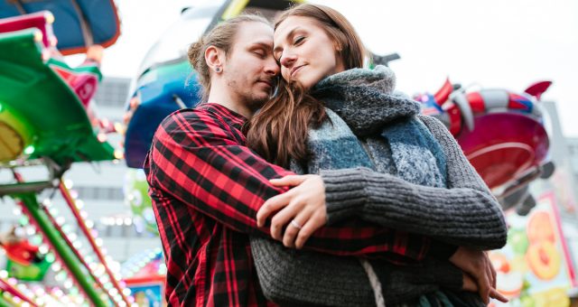 Engagemant-Shooting auf dem Hamburger Dom