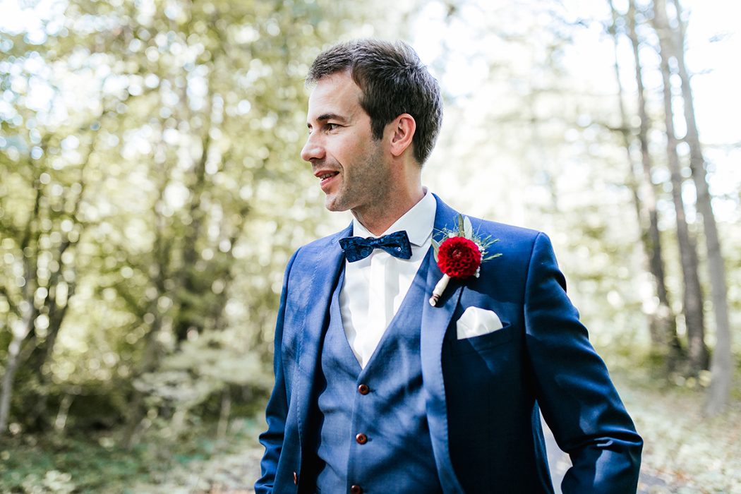 Hochzeitsfotografin Bräutigam