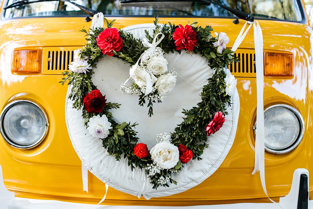 Blumenherz Hochzeitsfotografie