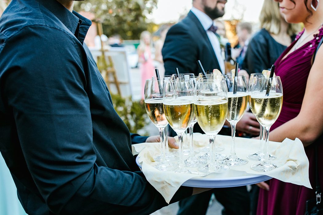 Empfang Hochzeitstag
