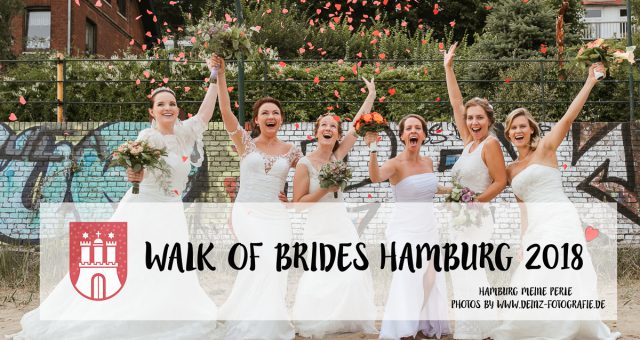 Walk of Bride Hamburg - Wieviele Bräute passen vor die Linse?
