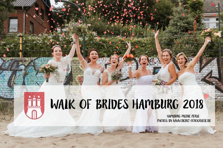 Walk of Bride Hamburg - Wieviele Bräute passen vor die Linse?