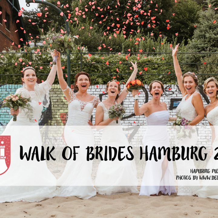 Walk of Bride Hamburg - Wieviele Bräute passen vor die Linse?